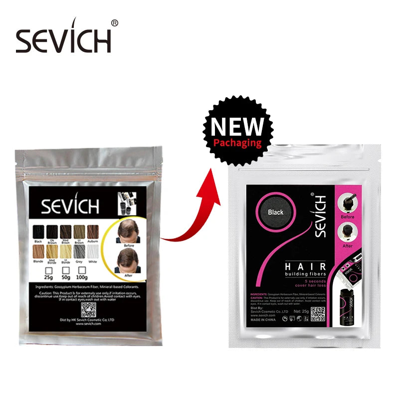 Sevich Hair Building Keratin Powders Fibers Hair Regrowth - Genesis Global Boutique