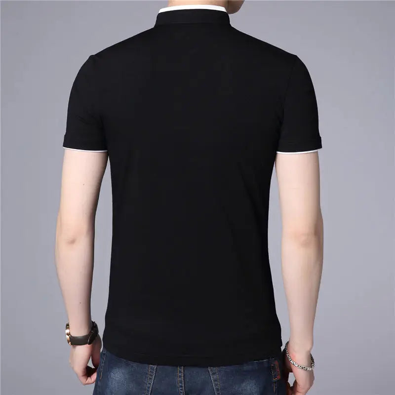 Short Sleeve T Shirt Men Spring Summer Cotton T-Shirt - Genesis Global Boutique