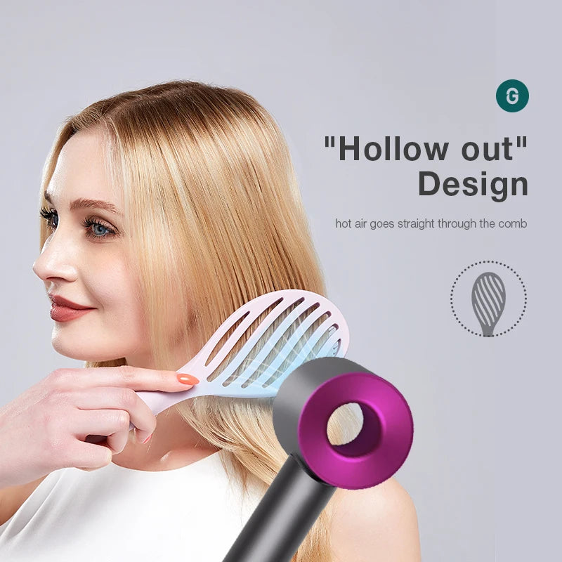 MR.GREEN Hollow Out Hair Brush, Detangling Tool - Genesis Global Boutique