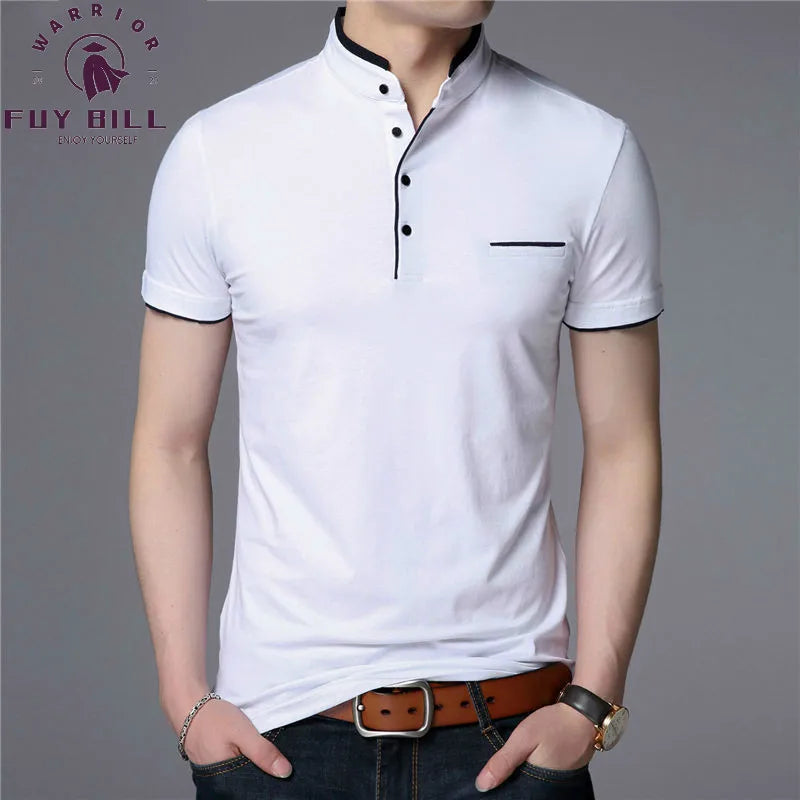 Short Sleeve T Shirt Men Spring Summer Cotton T-Shirt - Genesis Global Boutique