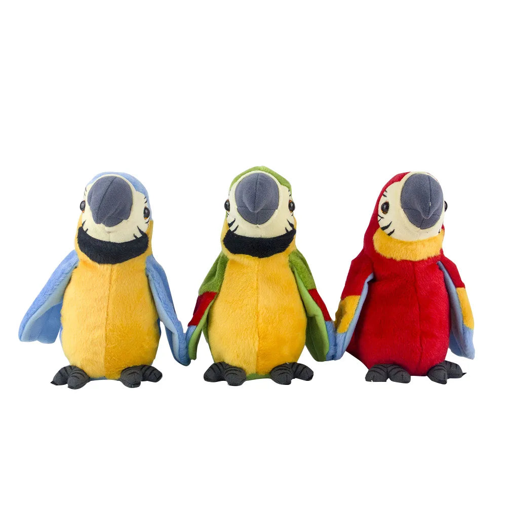 Cute Electric Talking Parrot Plush Toy - Genesis Global Boutique