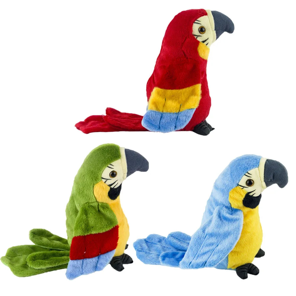 Cute Electric Talking Parrot Plush Toy - Genesis Global Boutique