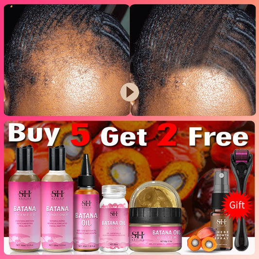 5pcs Honduras Batana Oil Hair Growth Set - Genesis Global Boutique