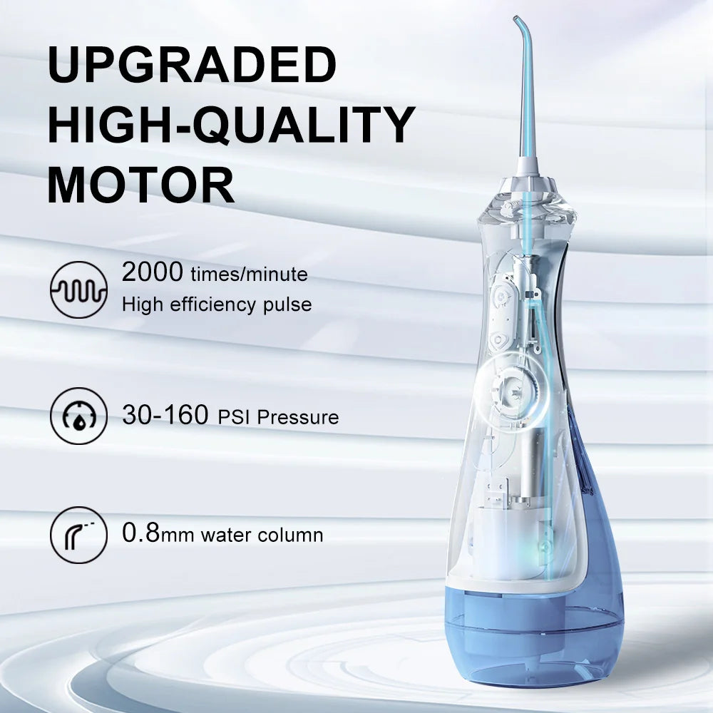 SEAGO Rechargeable Water Flosser Water Thread Oral Dental Irrigator - Genesis Global Boutique