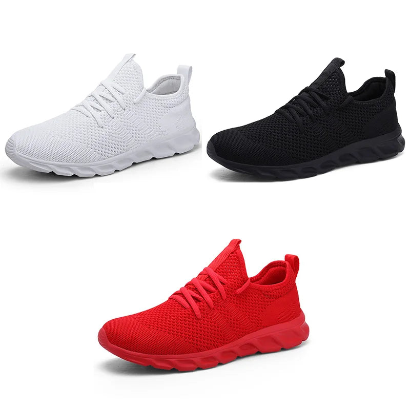 Men Women Mesh Breathable Comfortable Jogging Trainer Shoes - Genesis Global Boutique