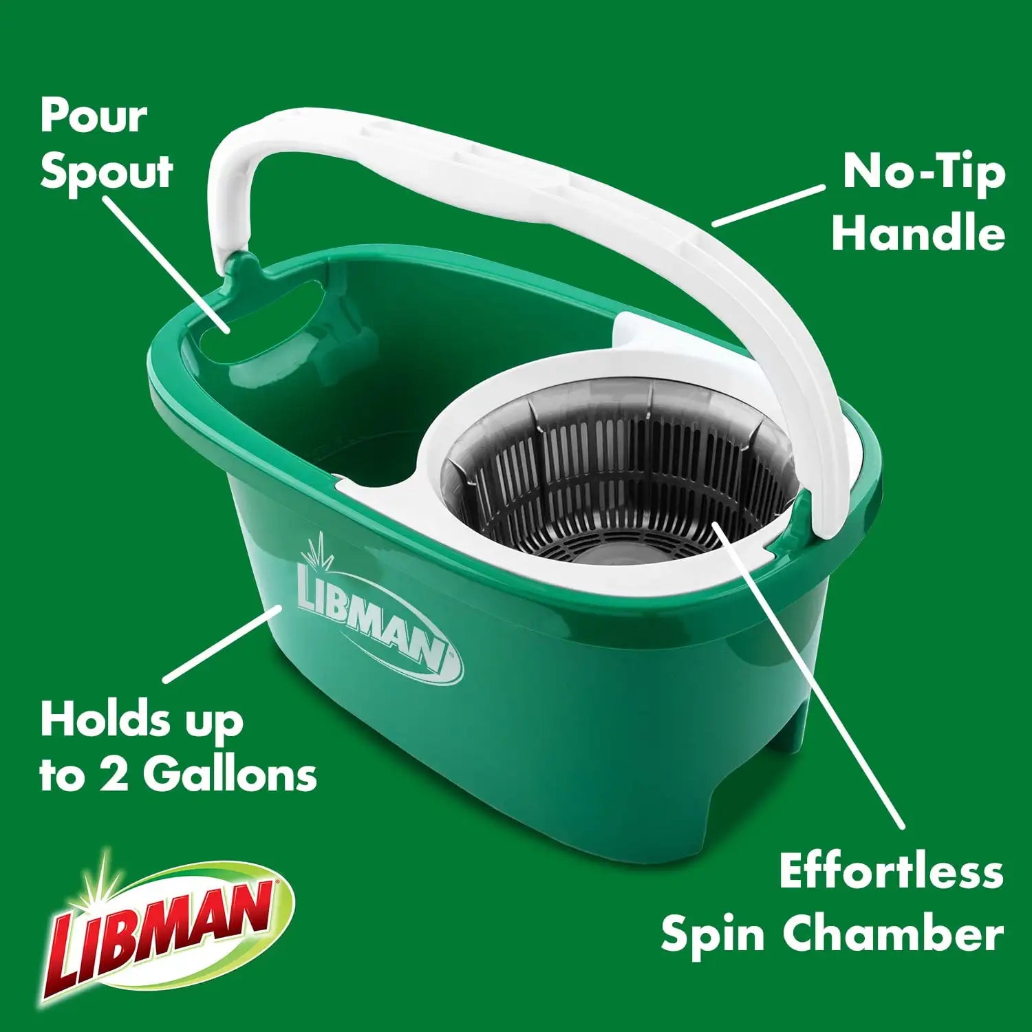 Libman Spin Mop and Bucket - Genesis Global Boutique