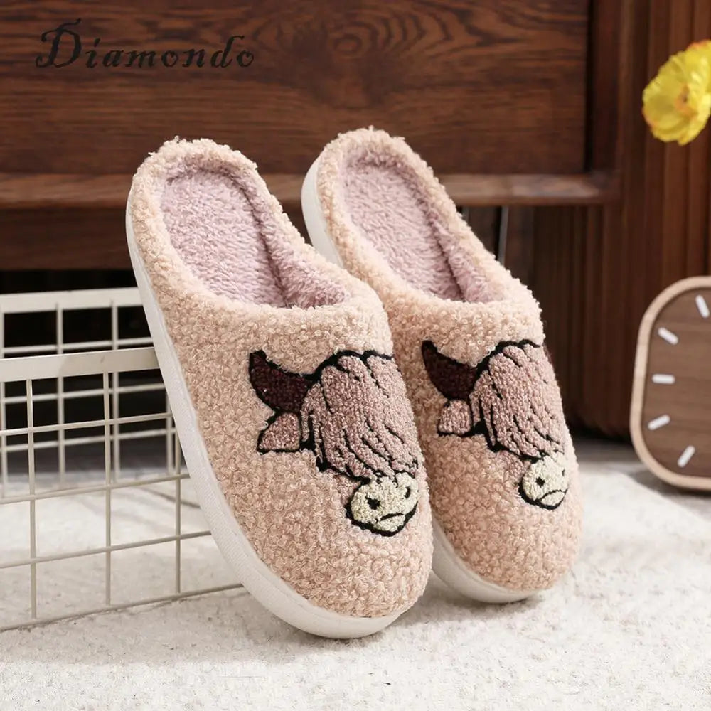 Warm Plush Home Slipper Non-Slip - Genesis Global Boutique