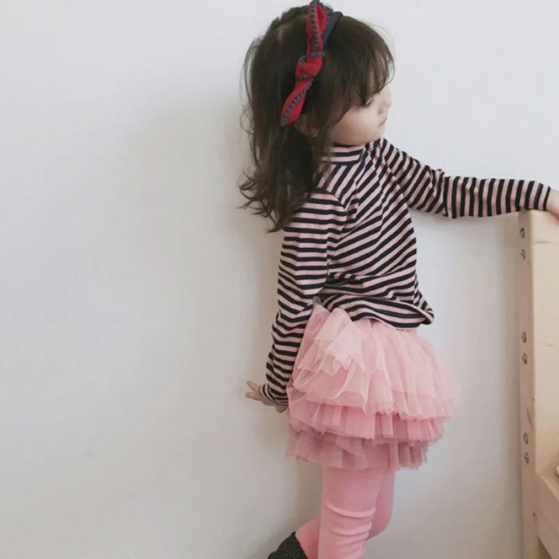 Girl Legging Skirt-Pants Warm Tutu Tights - Genesis Global Boutique