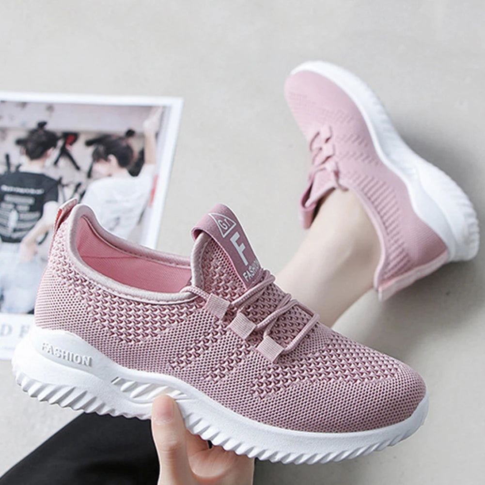 Women's Casual Sneakers Breathable Platform Shoes - Genesis Global Boutique