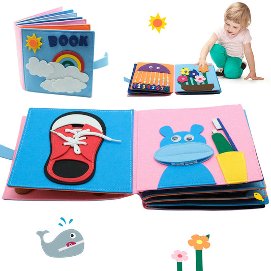 Math Early Learning Toys Cloth Book - Genesis Global Boutique