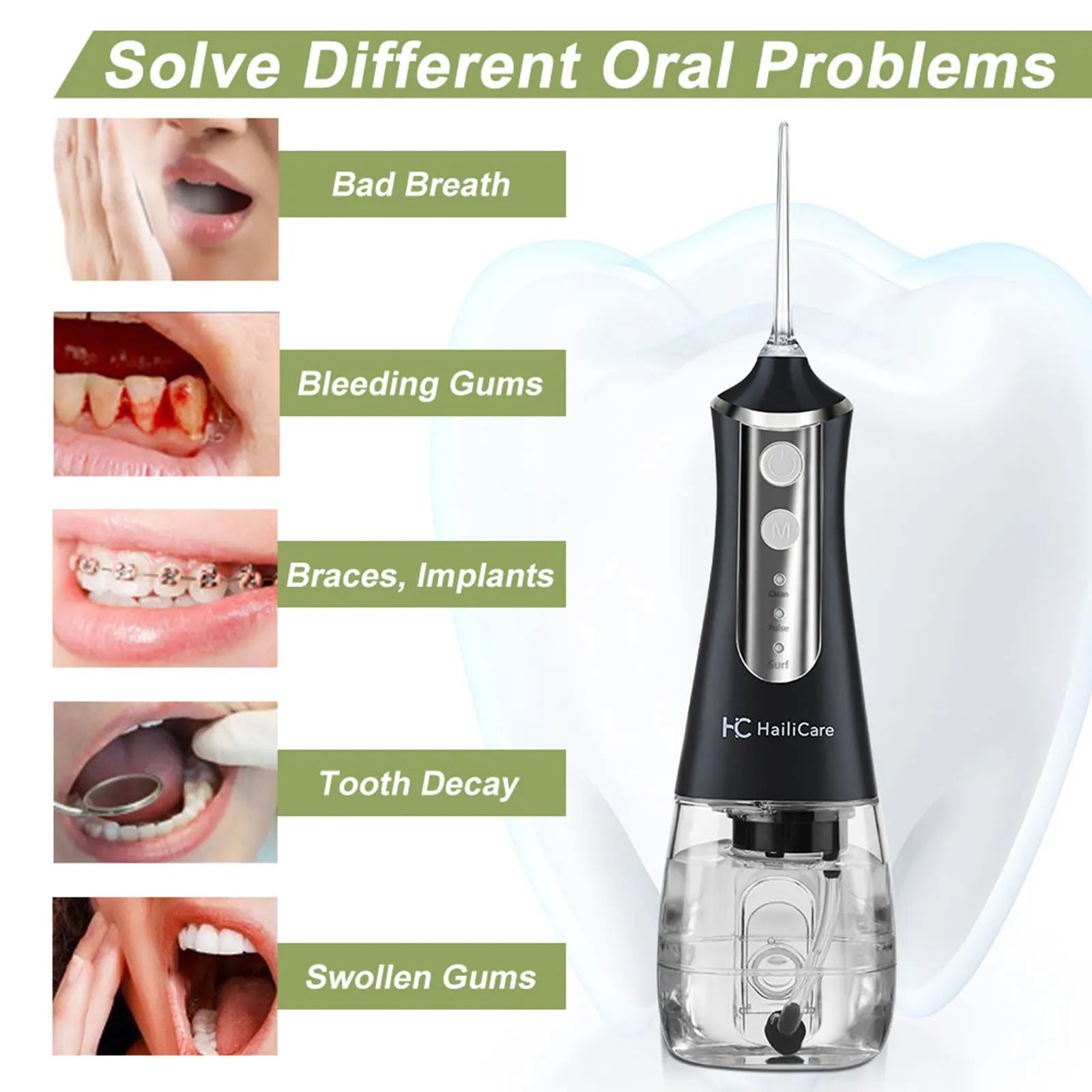 Oral Irrigator Portable Water Flosser Dental Floss - Genesis Global Boutique