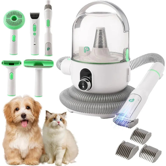 Dog Grooming Kit, 5 in-1 Pet Grooming Kit Vacuum - Genesis Global Boutique