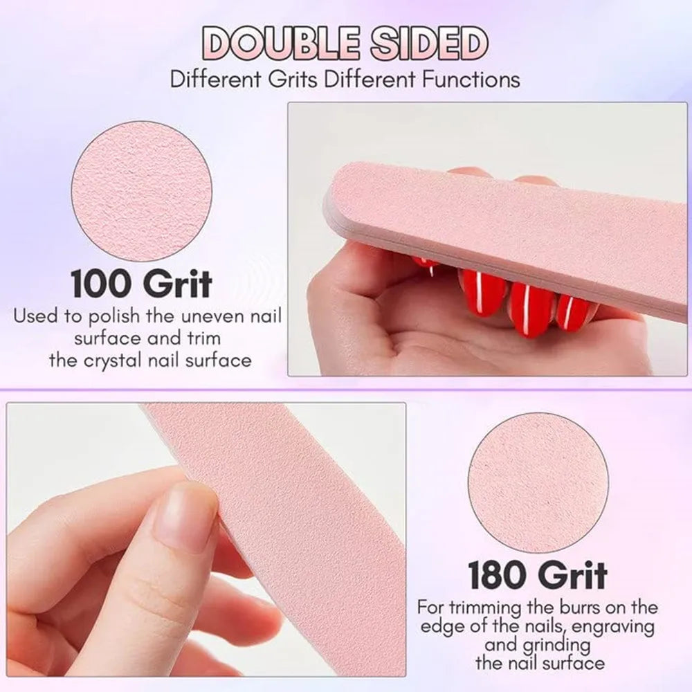 Makartt Nail Buffer Block Nail Prep Sponge Nail Files - Genesis Global Boutique