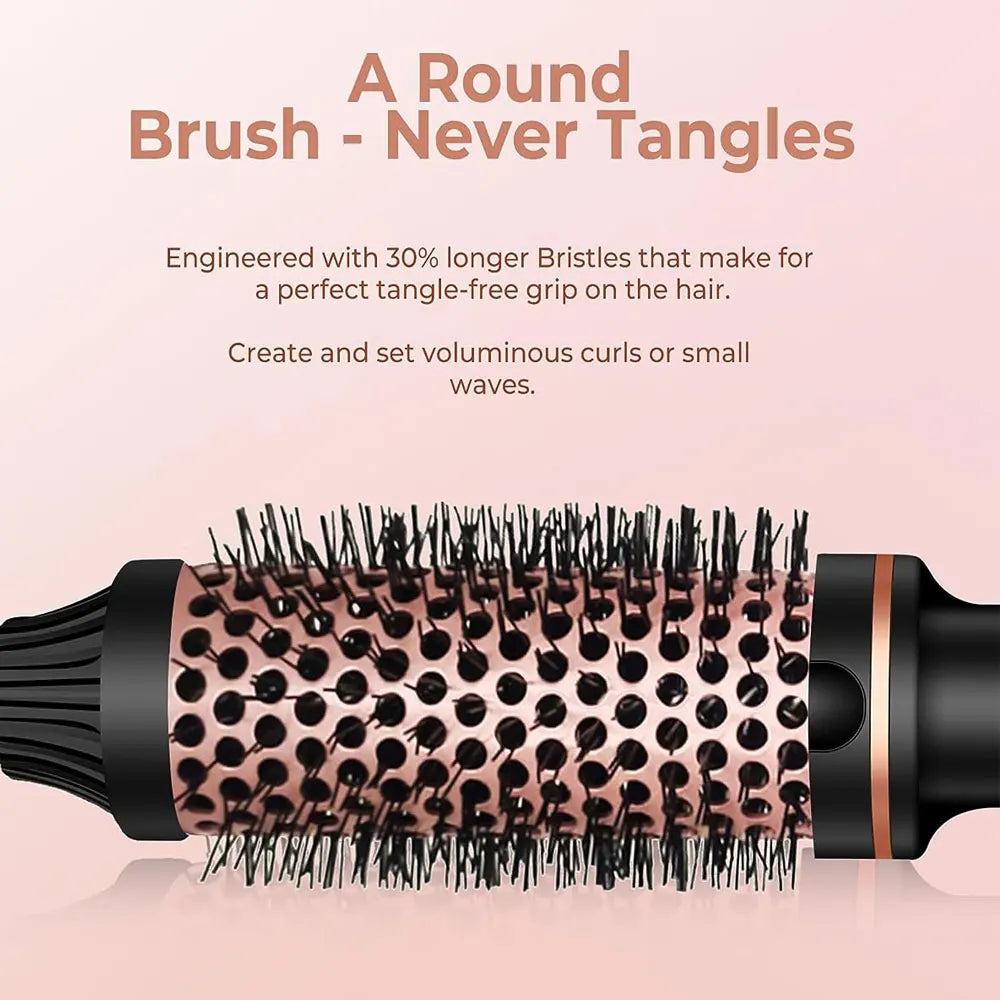 Thermal Brush Ceramic Ionic Curling Brush - Genesis Global Boutique