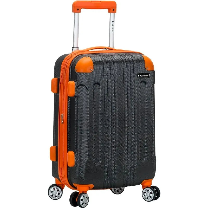 Hardside Spinner Wheel Luggage, Charcoal, 3-Piece Set (20/24/28) - Genesis Global Boutique