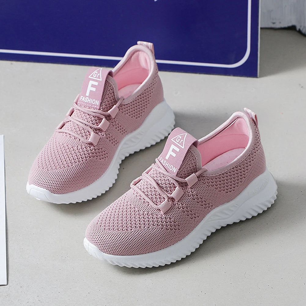 Women's Casual Sneakers Breathable Platform Shoes - Genesis Global Boutique