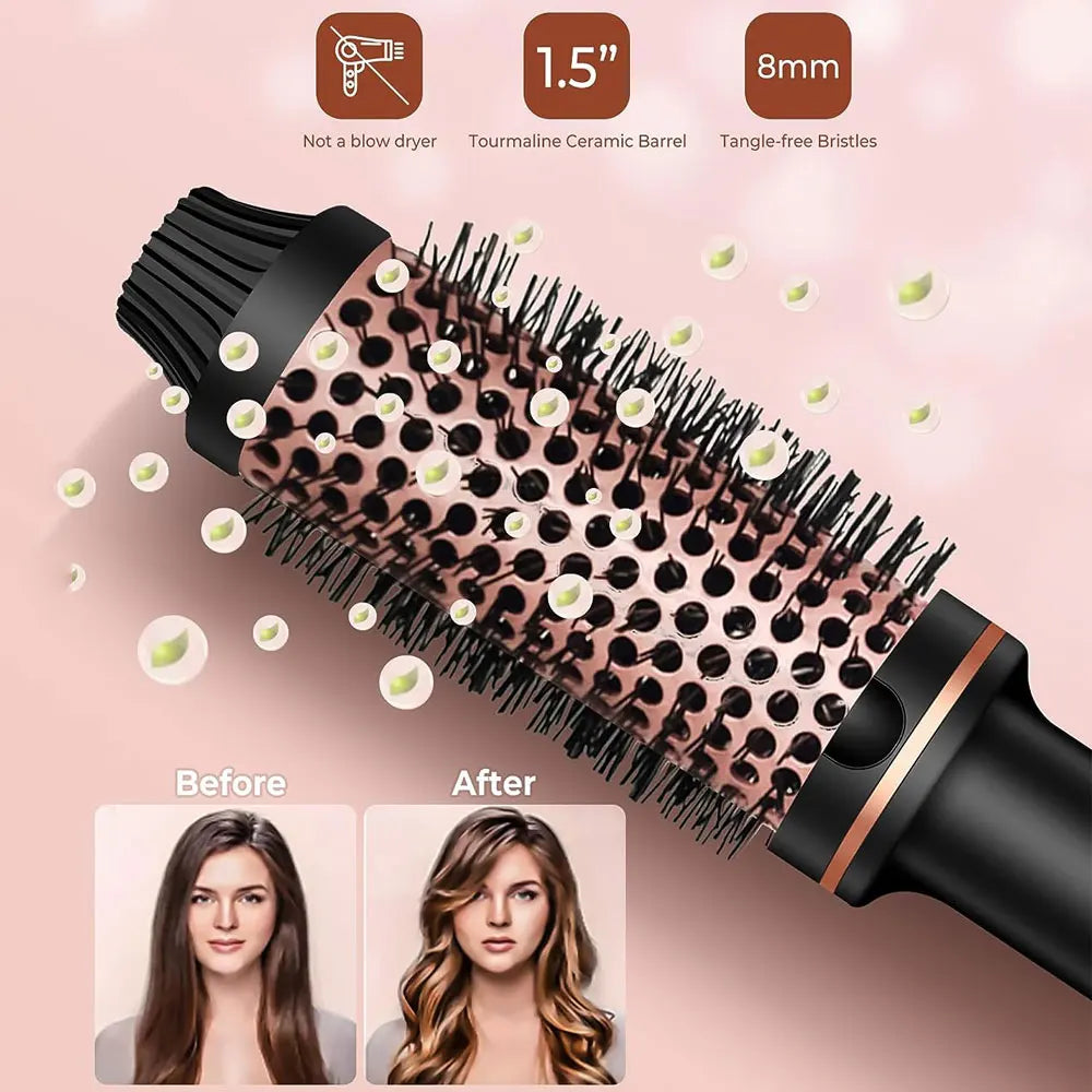 Thermal Brush Ceramic Ionic Curling Brush - Genesis Global Boutique