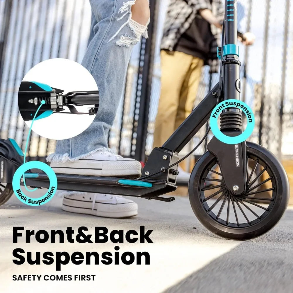 Commuter Scooters with Shock Absorption, Lightweight, Foldable - Genesis Global Boutique