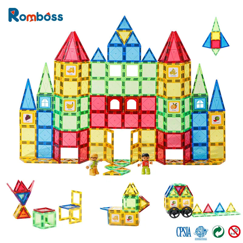 Romboss Magnetic Designer Construction Set Building Puzzle - Genesis Global Boutique