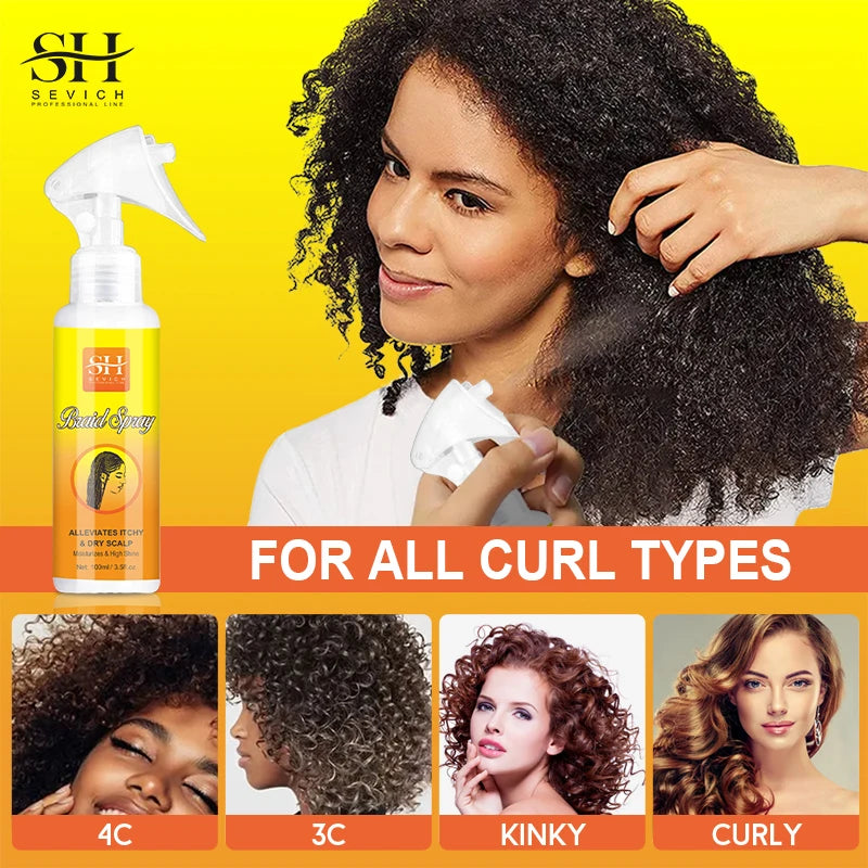 24 Hour Hold Braid Gel Frizz Control Fixative Oil Cornrow Mousse - Genesis Global Boutique