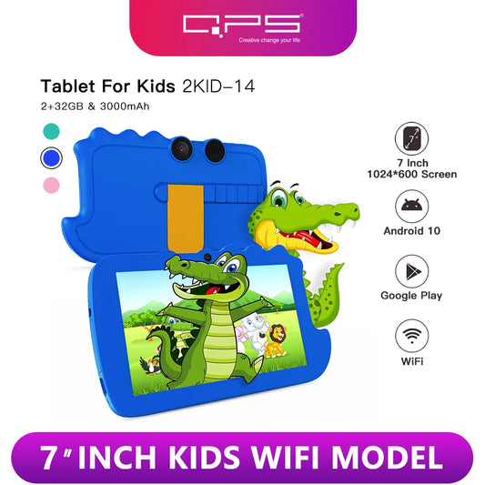 7 inch Kids Tablet Children Pre-Installed Educational APP Android Tablet Pc for Boys Girls - Genesis Global Boutique