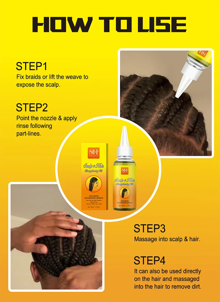 24 Hour Hold Braid Gel Frizz Control Fixative Oil Cornrow Mousse - Genesis Global Boutique