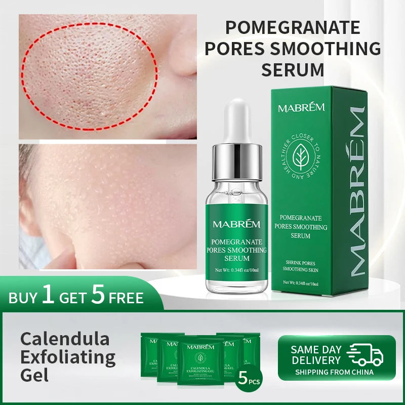 Pore Shrinking Serum Moisturizing Relieve Dryness Oil-Control Firming Repairing - Genesis Global Boutique