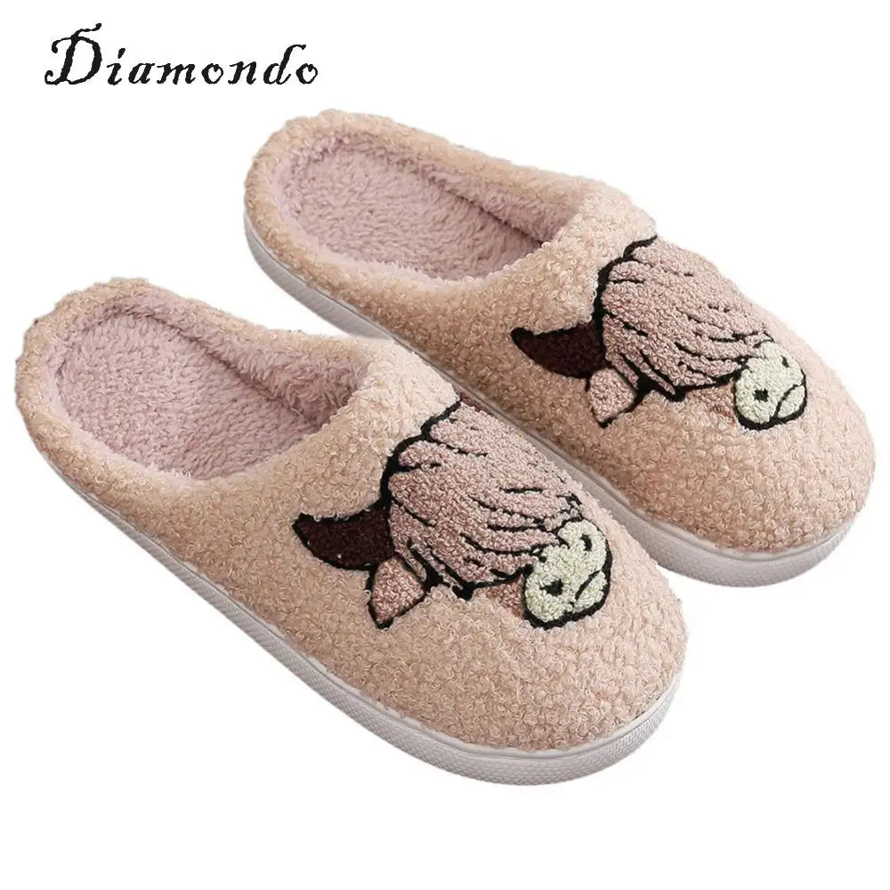 Warm Plush Home Slipper Non-Slip - Genesis Global Boutique