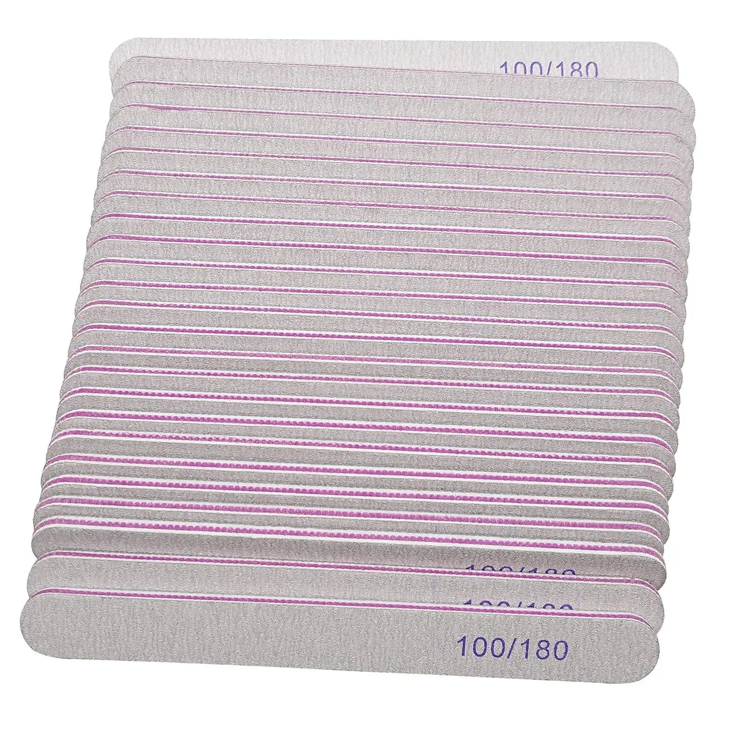 10pcs Different Shape Emery Nail File Personalized Nail File With Sanding Paper 100/180 - Genesis Global Boutique