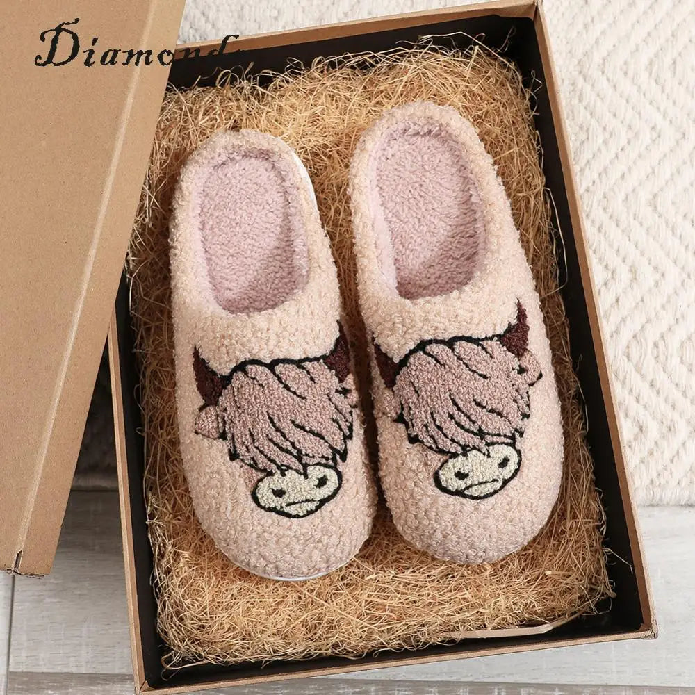 Warm Plush Home Slipper Non-Slip - Genesis Global Boutique